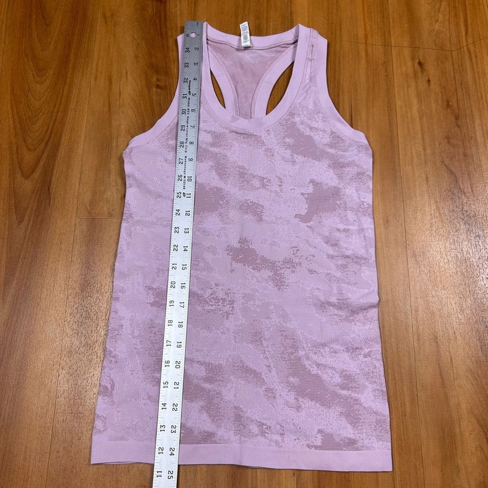 Athleta Women’s Light Purple Patterned Tank Top Size XS - Picture 5 of 7